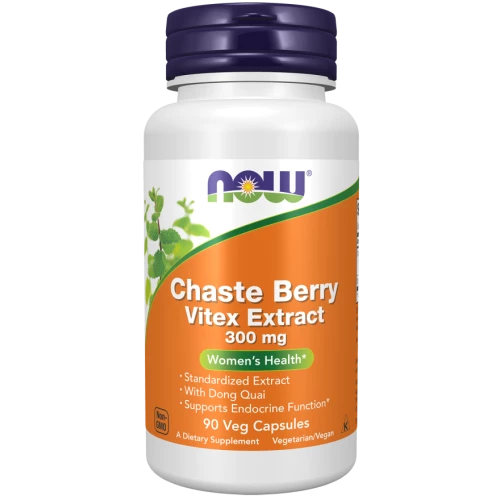 NOW - Chaste Berry Extract - 90 kapsułek